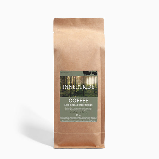 Mushroom Coffee Fusion - Lion’s Mane & Chaga 16oz